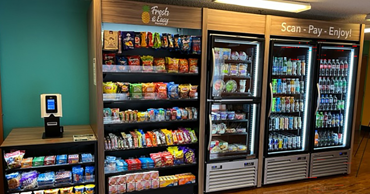 Mesa healthcare breakroom solutions | micro market | Fresh & Easy Markets